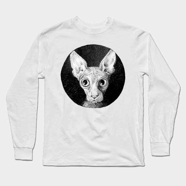 Look into my eyes Long Sleeve T-Shirt by Zing